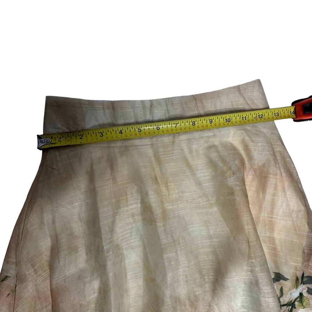 NWT Elegant Vintage Inspired Coastal Garden Floral CropTop/Maxi Skirt Set S - Picture 14 of 16